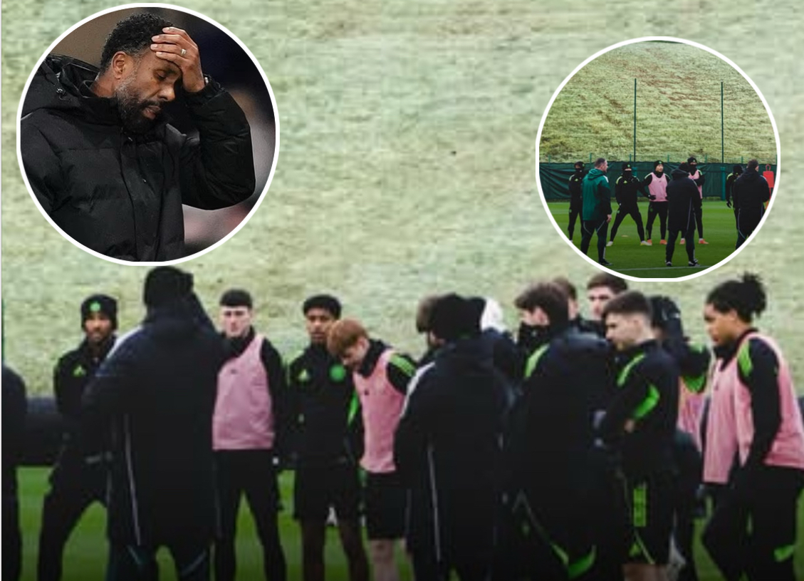 CELTIC STAR VOMITS OVER AND OVER IN THE CAMP,CELTIC HAS JUST RELEASED STATEMENT AS HE’S ‘TAKEN ILL” DURING TRAINING SESSION,NOW OUT OF OLD FIRM DERBY