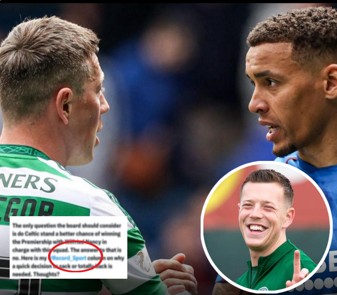 WHAT CALLUM MCGREGOR POSTED ON THE INTERNET AHEAD THE OLD FIRM DERBY HAS BEEN THE MOST LIKE POST,IT STUNNED EVERYONE