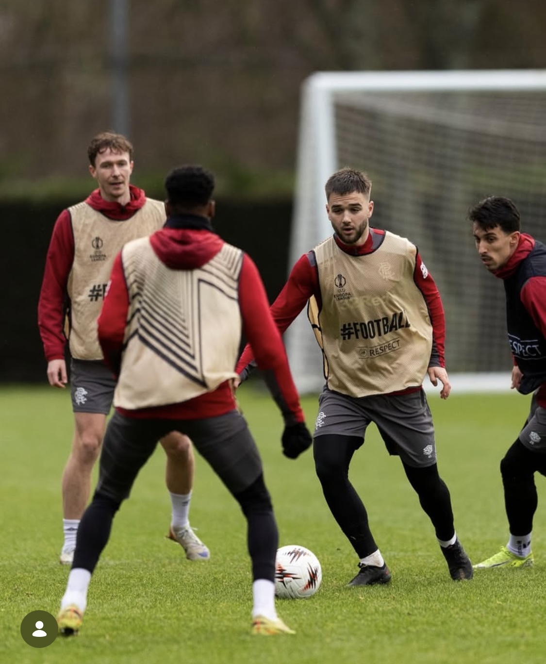 RANGERS FAN FAVORITE COLLAPSES IN TRAINING AHEAD OF THE OLD FIRM DERBY — SITUATION DESCRIBED AS CRITICAL